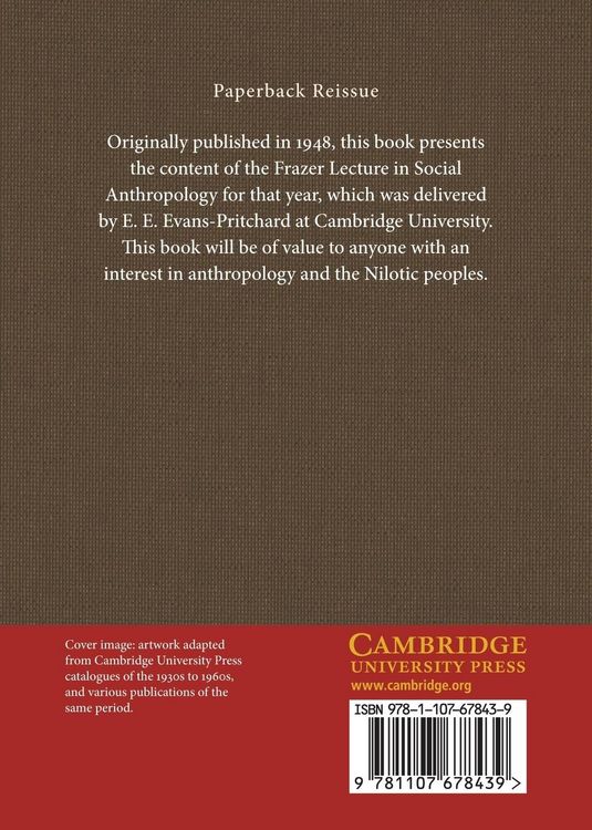 Produktbild: The Divine Kingship of the Shilluk of the Nilotic Sudan