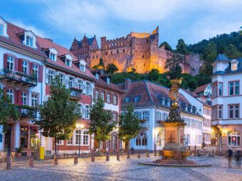 Produktbild: CALVENDO Puzzle Heidelberg am Neckar | 1000 Teile Lege-Gr&ouml;&szlig;e 64x48cm Foto-Puzzle f&uuml;r gl&uuml;ckliche Stunden