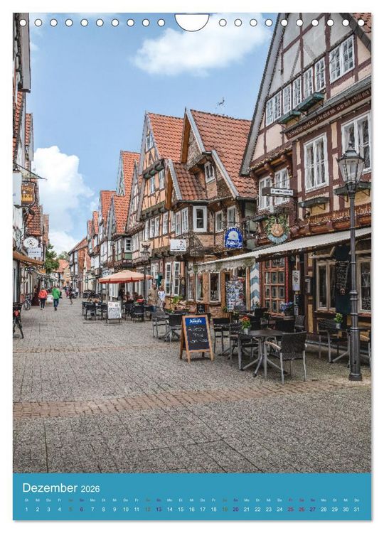 Produktbild: Celle in Niedersachsen (Wandkalender 2026 DIN A4 hoch), CALVENDO Monatskalender