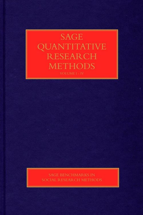 Produktbild: SAGE Quantitative Research Methods