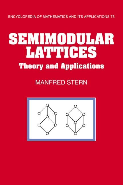 Produktbild: Semimodular Lattices