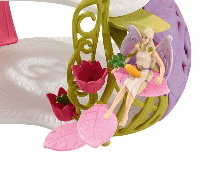 Produktbild: schleich&reg; bayala Glitzerndes Bl&uuml;tenhaus mit Einh&ouml;rnern