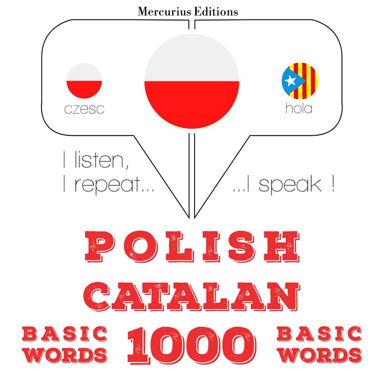Produktbild: Polski - Kataloński: 1000 podstawowych sł&oacute;w