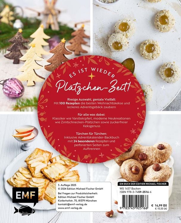 Produktbild: Das gro&szlig;e Weihnachtsbacken &ndash; 100 Rezepte