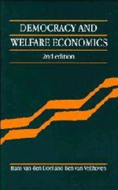 Produktbild: Democracy and Welfare Economics