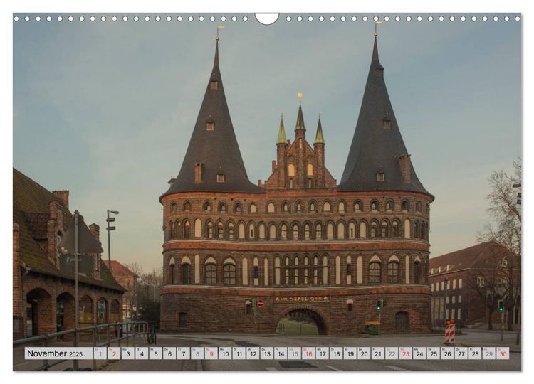Produktbild: Hansestadt L&uuml;beck (Wandkalender 2025 DIN A3 quer), CALVENDO Monatskalender