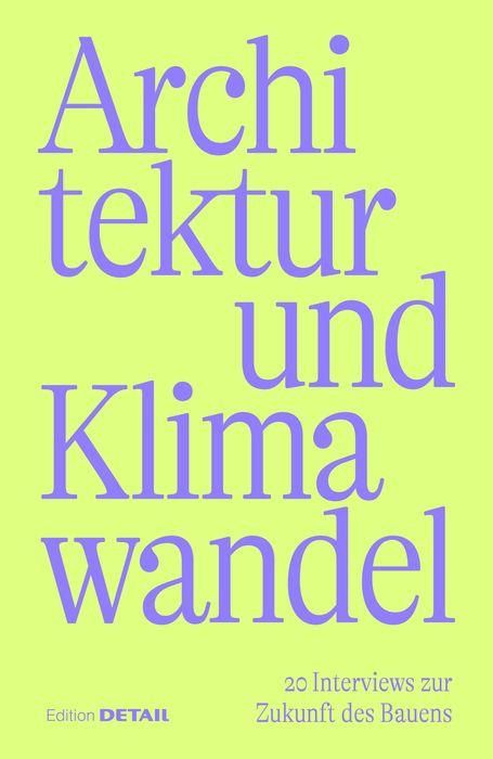 Produktbild: Architektur und Klimawandel