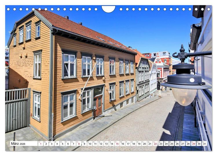 Produktbild: Sommer in Stavanger vom Frankfurter Taxifahrer Petrus Bodenstaff (Wandkalender 2026 DIN A4 quer), CALVENDO Monatskalender