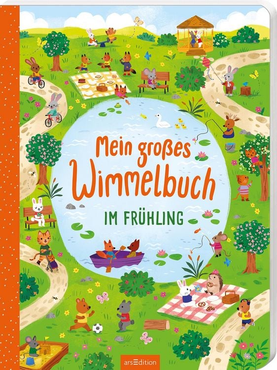 Produktbild: Mein gro&szlig;es Wimmelbuch &ndash; Im Fr&uuml;hling