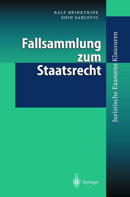 Produktbild: Fallsammlung zum Staatsrecht