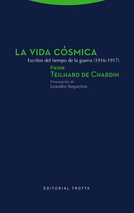 Produktbild: La vida c&oacute;smica : escritos del tiempo de la guerra, 1916-1917