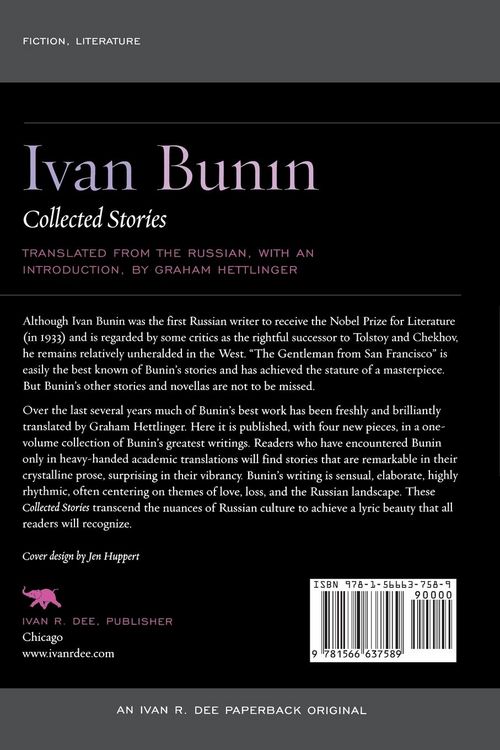Produktbild: Collected Stories of Ivan Bunin