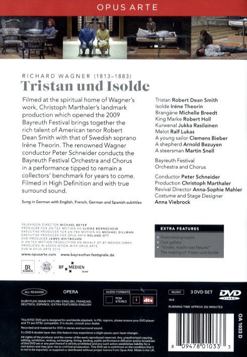 Produktbild: Richard Wagner - Tristan und Isolde [3 DVDs]
