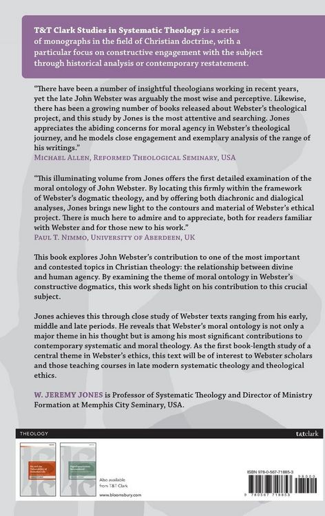 Produktbild: John Webster's Vision of Moral Agency
