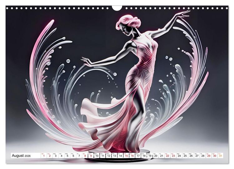 Produktbild: Elegant dancers (Wall Calendar 2026 DIN A3 landscape), CALVENDO 12 Month Wall Calendar