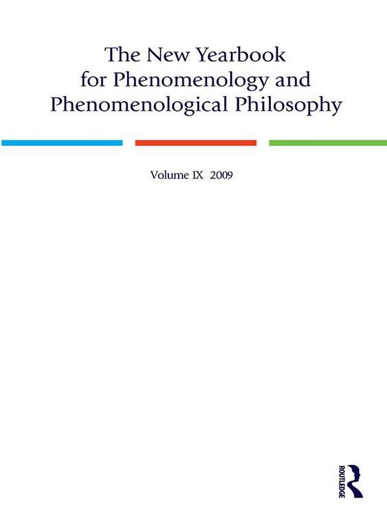 Produktbild: The New Yearbook for Phenomenology and Phenomenological Philosophy