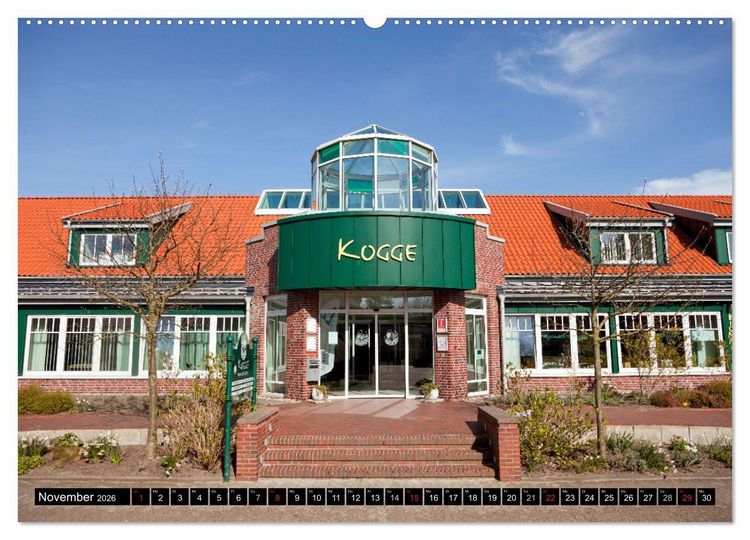 Produktbild: Insel Spiekeroog (Wandkalender 2026 DIN A2 quer), CALVENDO Monatskalender