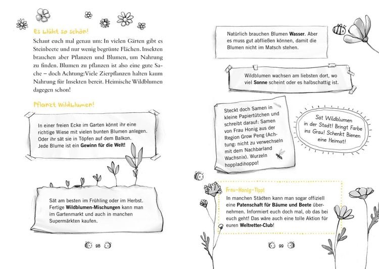 Produktbild: Frau Honig: Frau Honigs kleines Weltretter-Buch