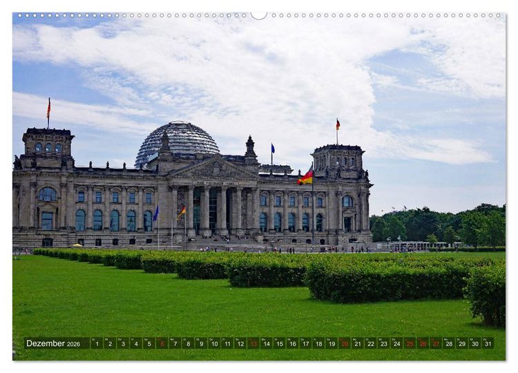 Produktbild: Hauptstadt Berlin (Wandkalender 2026 DIN A2 quer), CALVENDO Monatskalender