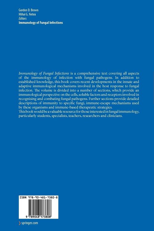 Produktbild: Immunology of Fungal Infections