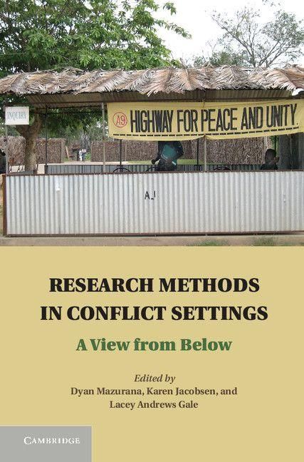 Produktbild: Research Methods in Conflict Settings