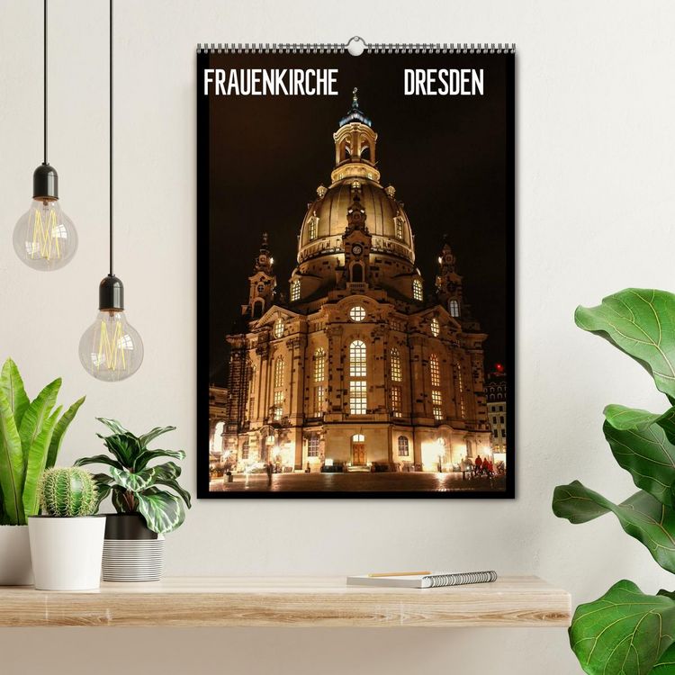 Produktbild: Frauenkirche Dresden (Wandkalender 2026 DIN A2 hoch), CALVENDO Monatskalender