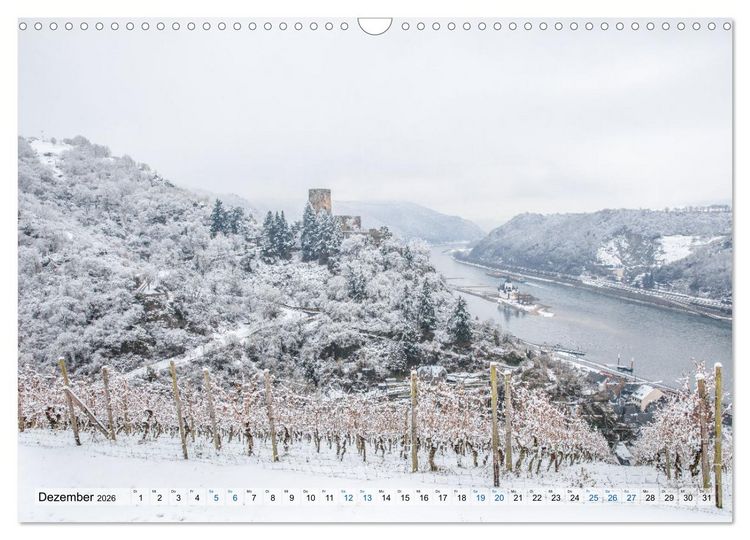 Produktbild: Romantisches Rheintal (Wandkalender 2026 DIN A3 quer), CALVENDO Monatskalender