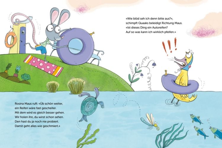 Produktbild: Biber & Quaaks: Quaaks schwimmt los