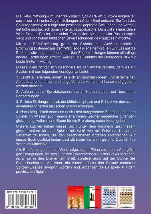 Produktbild: Reti-Er&ouml;ffnung - richtig gespielt