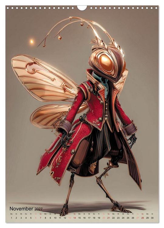 Produktbild: Insecta Fantastica (Wandkalender 2027 DIN A3 hoch), CALVENDO Monatskalender