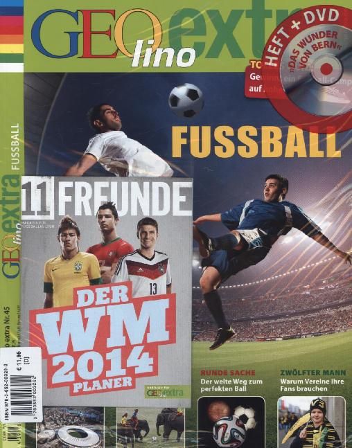 Produktbild: GEOlino Extra / GEOlino extra mit DVD 45/2014 - Fu&szlig;ball