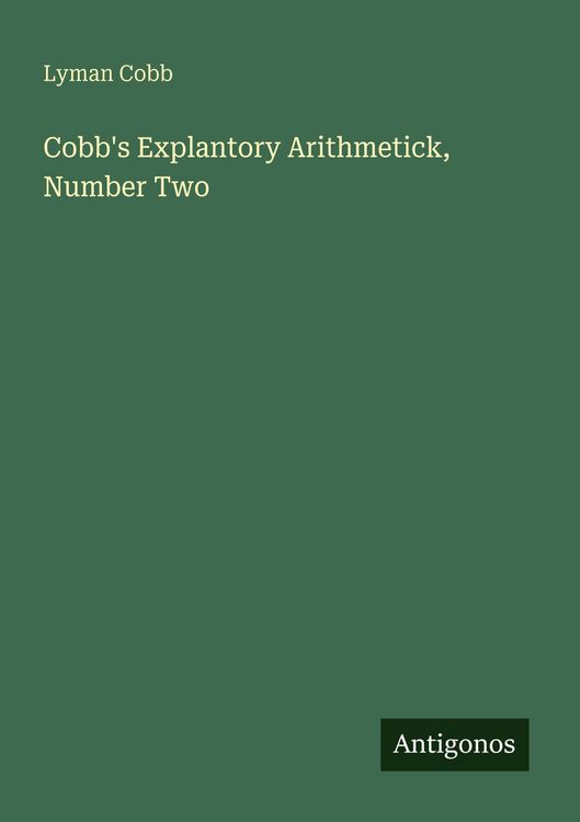 Produktbild: Cobb's Explantory Arithmetick, Number Two