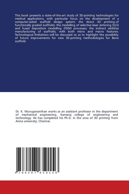 Produktbild: Design and Fabrication of Bone Scaffolds