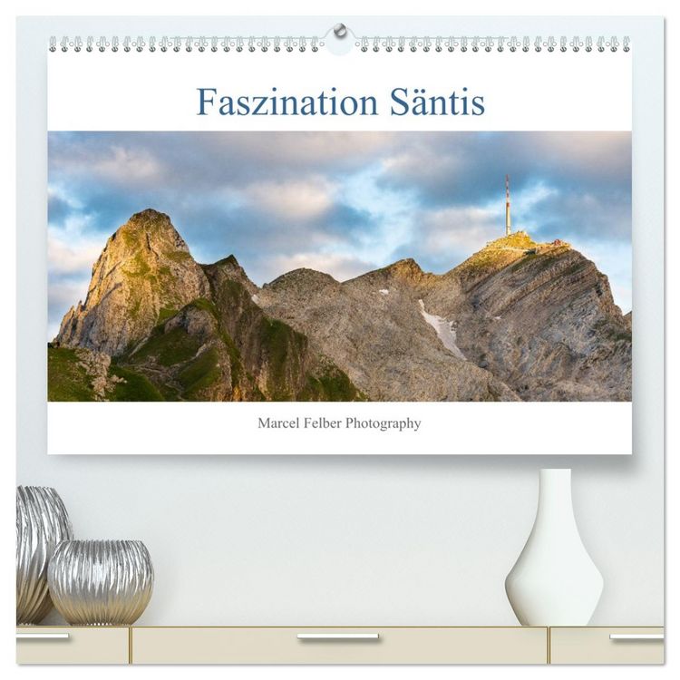 Produktbild: Faszination S&auml;ntis (hochwertiger Premium Wandkalender 2026 DIN A2 quer), Kunstdruck in Hochglanz