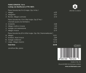 Produktbild: BEETHOVEN: Piano Sonatas Vol.6