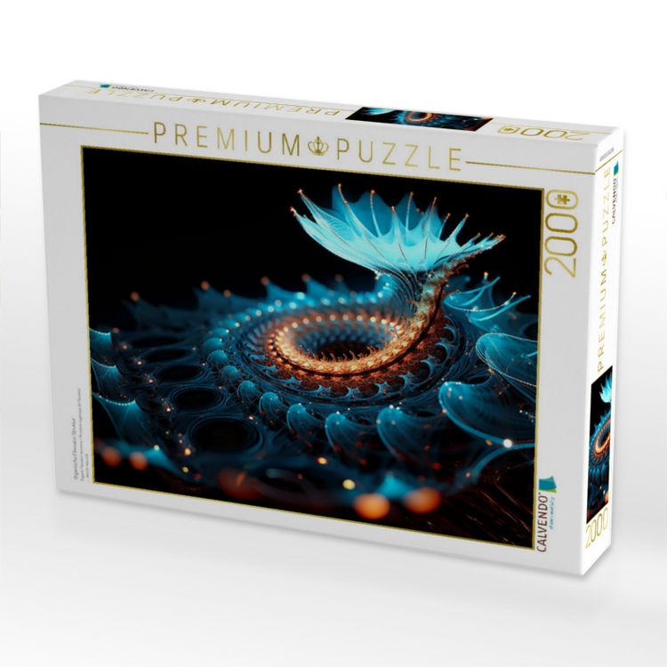 Produktbild: CALVENDO Puzzle Organische Fibonacci Struktur | 2000 Teile Lege-Gr&ouml;&szlig;e 90x67cm Foto-Puzzle f&uuml;r gl&uuml;ckliche Stunden