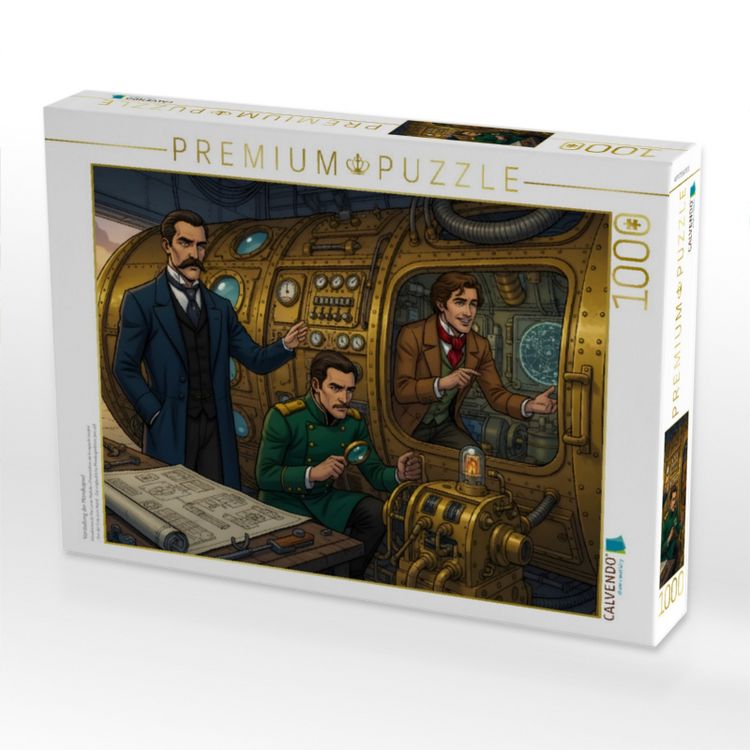 Produktbild: CALVENDO Puzzle Vorstellung der Mondkapsel | 1000 Teile Lege-Gr&ouml;&szlig;e 64x48cm Foto-Puzzle f&uuml;r gl&uuml;ckliche Stunden