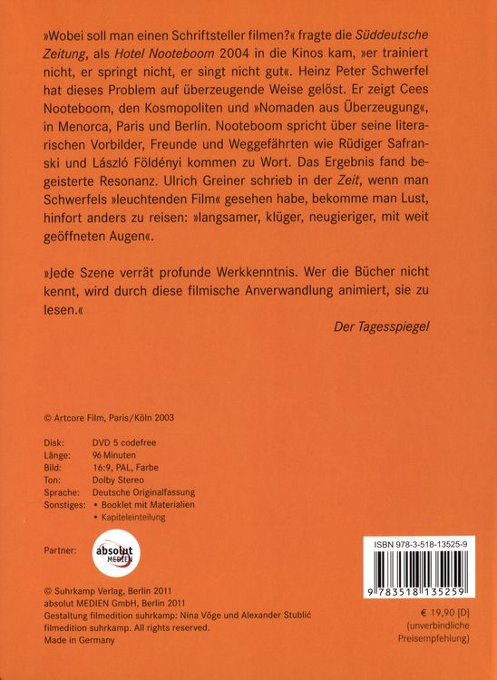 Produktbild: Hotel Nooteboom - Heinz Peter Schwerfel