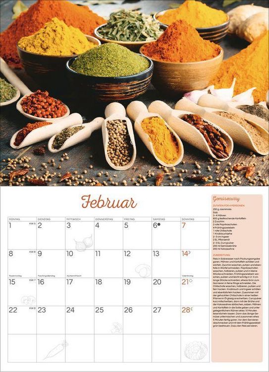 Produktbild: K&uuml;chenkalender 2027