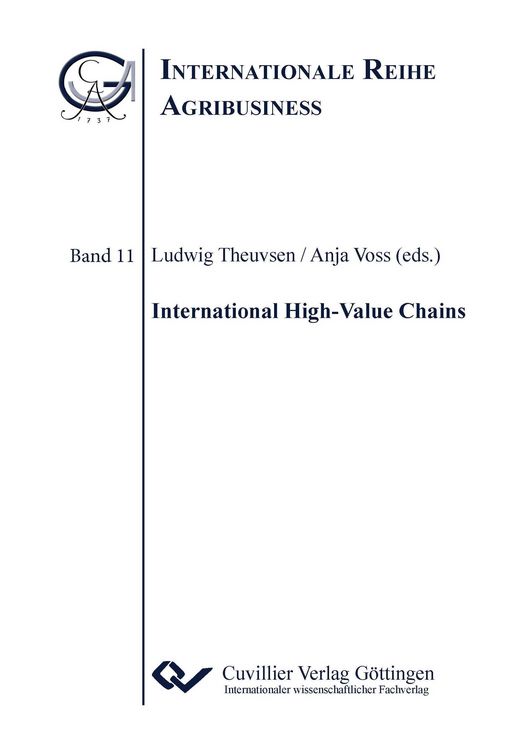 Produktbild: International High-Value Chains