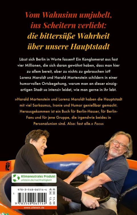 Produktbild: Berlin in hundert Kapiteln, von denen leider nur dreizehn fertig wurden