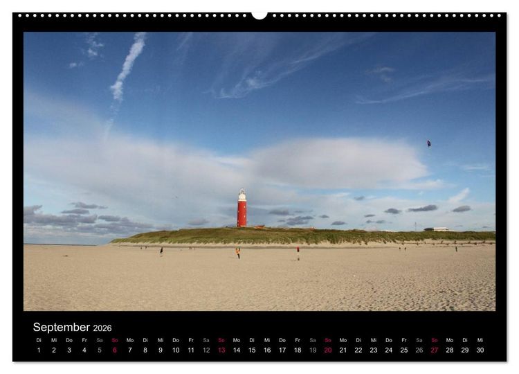 Produktbild: Texel, eine Perle Hollands (Wandkalender 2026 DIN A2 quer), CALVENDO Monatskalender
