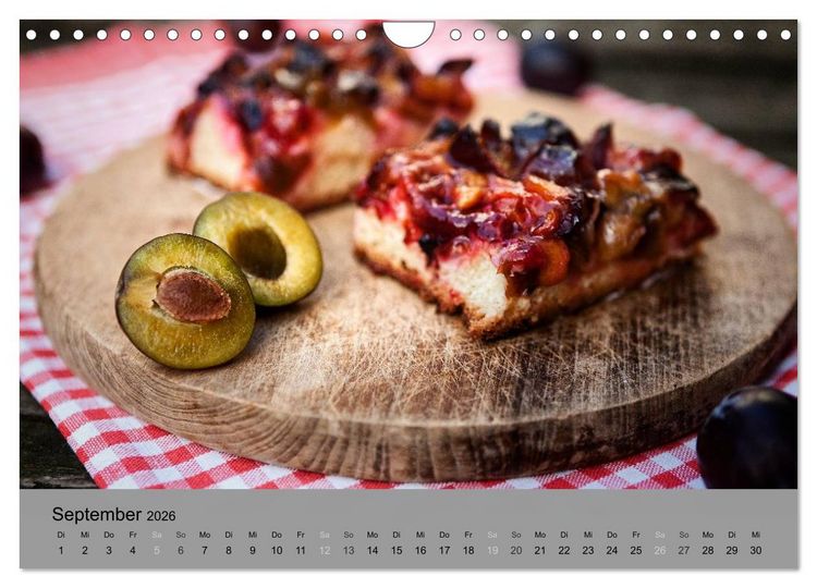 Produktbild: S&uuml;&szlig;kram - Leckereien aus der K&uuml;che (Wandkalender 2026 DIN A4 quer), CALVENDO Monatskalender