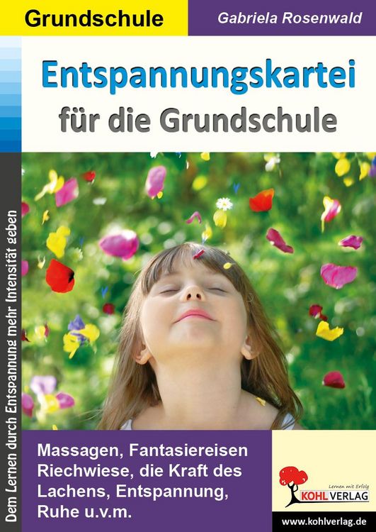 Produktbild: Entspannungskartei f&uuml;r die Grundschule