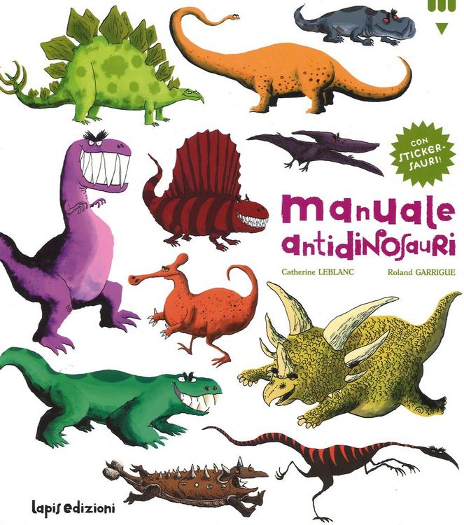 Produktbild: Manuale antidinosauri. Con adesivi