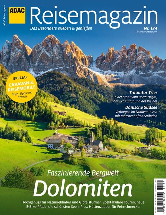 Bild vom Artikel ADAC Reisemagazin 08/21 mit Titelthema Dolomiten vom Autor Motor Presse Stuttgart