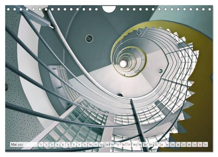 Produktbild: Treppenh&auml;user architektonische Kunstwerke (Wandkalender 2027 DIN A4 quer), CALVENDO Monatskalender