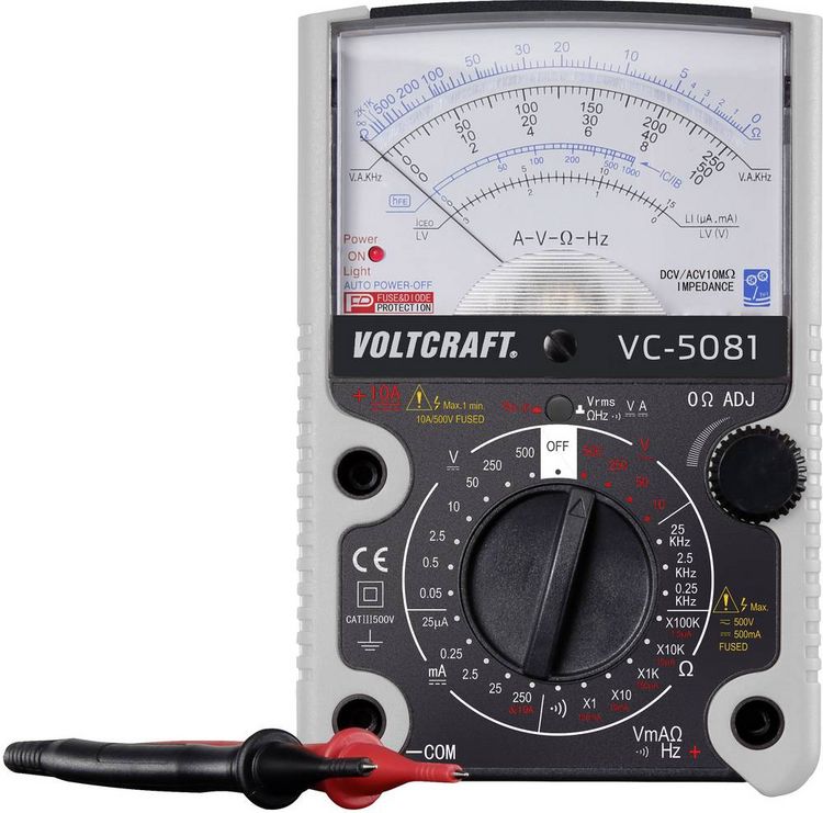 Produktbild: VOLTCRAFT VC-5081 Hand-Multimeter analog CAT III 500V