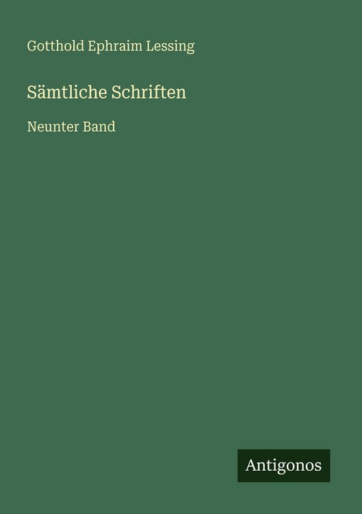 Produktbild: S&auml;mtliche Schriften