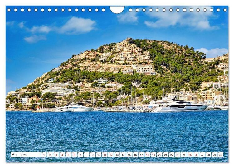Produktbild: Mallorca - Insel der Landschaftstr&auml;ume (Wandkalender 2026 DIN A4 quer), CALVENDO Monatskalender